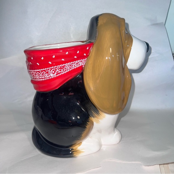 Pioneer Woman Utensil Crock Charlie Basset Hound - Picture 3 of 8